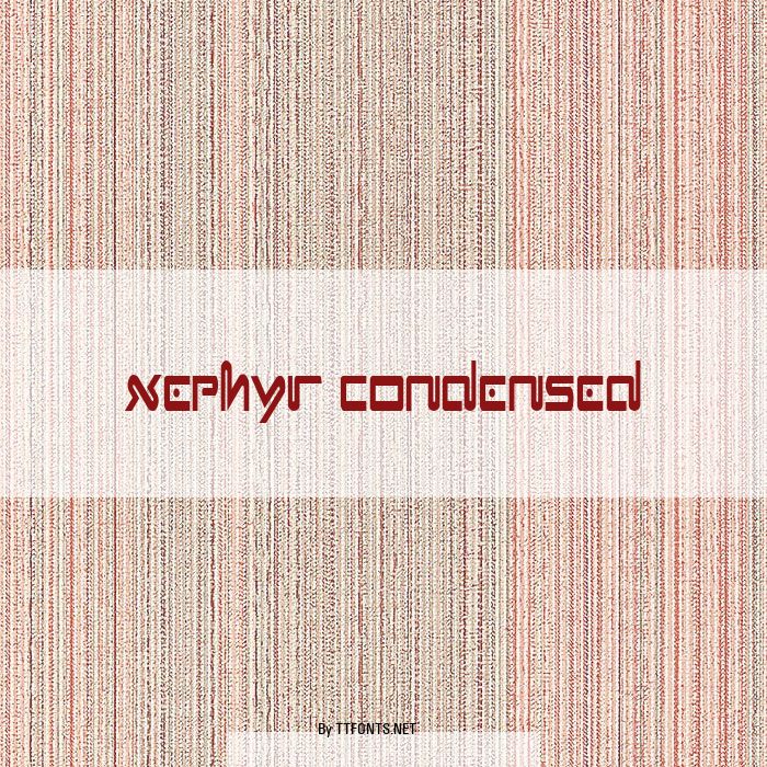 Xephyr Condensed example